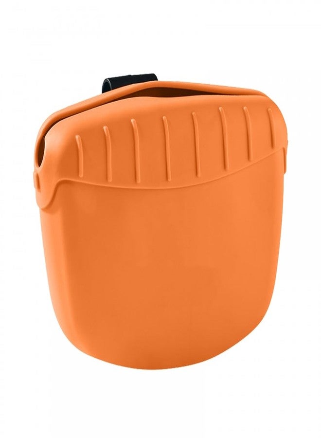 DONGKER Dog Training Bag,Silicone Half Opening Design Dog Treat Pouch with Clip for Dog Training Walking Hiking Hunting Traveling - Image 1